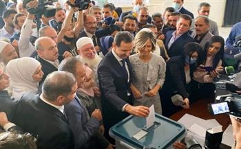 بشار الأسد يدلي بصوته في الانتخابات السورية