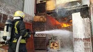 السيطرة على حريق داخل  ورشة دوكو أسفل عمارة تحت الإنشاء بالزيتون