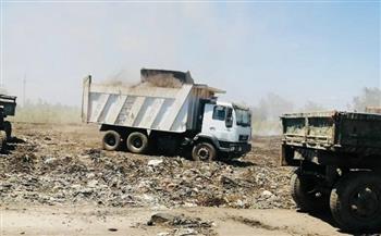 حملات مكبرة لرفع القمامة والمخلفات في كفر الشيخ 