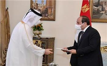 أمير قطر يدعو الرئيس السيسى لزيارة الدوحة