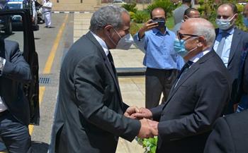 وزير التموين يصل بورسعيد لافتتاح  أول مركز نموذجى بالجمهورية لخدمات الوزارة 
