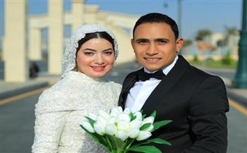 زفاف النقيب أحمد عبد الله والمهندسة هدى فرج 