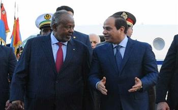 زيارة الرئيس السيسي التاريخية إلى جيبوتي.. أبرز اهتمامات الصحف
