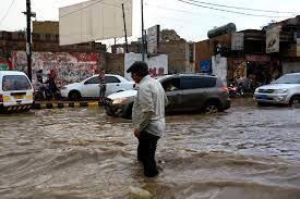 مصرع أربعة أشخاص جراء فيضانات اليمن