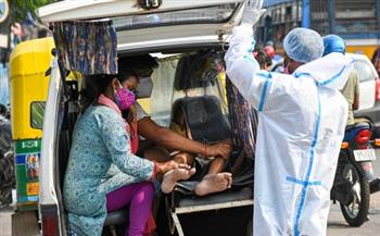 الهند تسجل 152 ألفا و734 حالة إصابة جديدة بفيروس كورونا المستجد