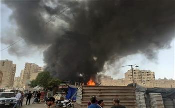 «الأسقف والجوانب بدون غطاء».. المعاينة الأولية لحريق مخزن حي الهرم