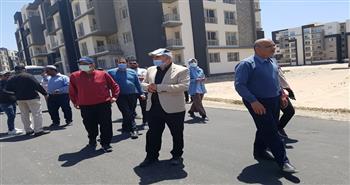 مسئولو «الإسكان» يتفقدون الوحدات السكنية والفيلات بمدينة المنصورة الجديدة