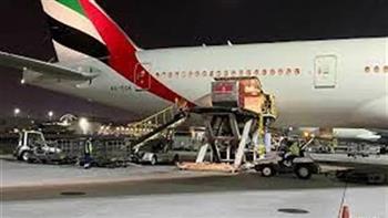 وصول طائرة مساعدات إماراتية رابعة لسوريا محملة بكميات كبيرة من لقاحات كورونا