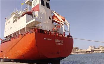 25 سفينة إجمالي الحركة الملاحية بموانئ بورسعيد