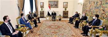 الرئيس السيسي للمبعوث الأمريكي: مصر لن تقبل الإضرار بمصالحها المائية