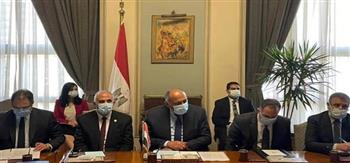 شكرى وعبدالعاطى: مصر ما تزال تأمل في أن يتم التوصل لاتفاق حول سد النهضة قبل الصيف