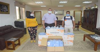 «رفقاء الخير» تدعم المستشفى الجامعي بسوهاج لمواجهة فيروس كورونا