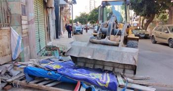 إغلاق منشآت وإزالة بناء مخالفين بالإسكندرية