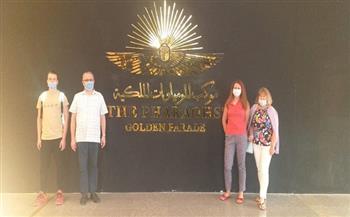 شخصيات عامة وسفراء أجانب يزورون المتحف القومي للحضارة المصرية بالفسطاط