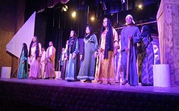 افتتاح  مسرحية «حدوتة آخر الليل» لفرقة بيت ثقافة جرجا