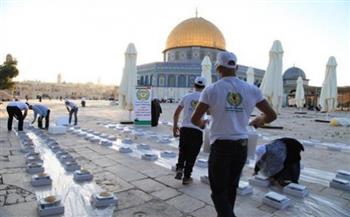 الاحتلال يمنع إدخال وجبات إفطار للصائمين في المسجد الأقصى