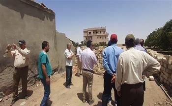رئيس جهاز مدينة العبور الجديدة يترأس حملة لحصر مخالفات البناء