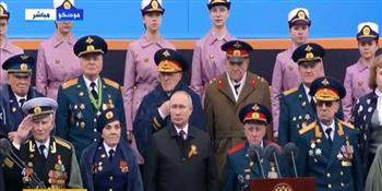 بوتين يشهد احتفالات روسيا بالذكرى 76 لعيد النصر (فيديو)
