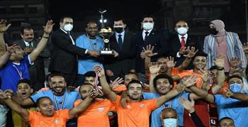 وزير الرياضة يشهد نهائي كأس مصر للمينى فوتبول