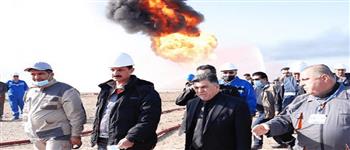 وزير النفط العراقي يعلن إطفاء البئر 183 في حقل باي حسن