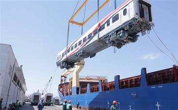 وزير النقل: وصول 28 عربة سكة حديد جديدة لميناء الإسكندرية