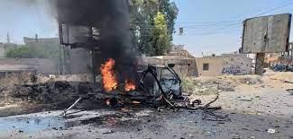 مصرع وإصابة 4 مدنيين إثر انفجار دراجة مفخخة شرق الحسكة السورية