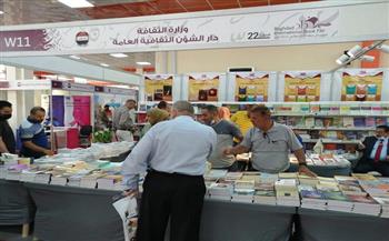 مطبوعات وزارة الثقافة العراقية تشهد إقبالًا ملحوظًا من زوار معرض بغداد الدولي للكتاب