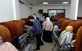 الجيزاوي يتفقد امتحانات «الحقوق والتمريض ومركز الاختبارات الإلكتروني»