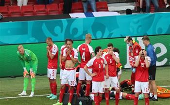 يورو 2020..«يويفا» يعلق مواجهة الدنمارك وفنلندا بسبب احتمالات وفاة نجم الدنمارك أثناء المباراة