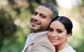 أول تعليق من محمد فراج بعد زفافه (فيديو)
