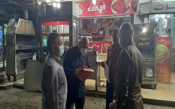 تحرير 30 مخالفة.. استمرار حملات تطبيق الإجراءات الإحترازية ببنى سويف
