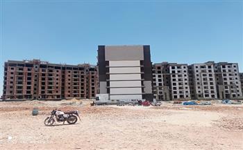 الإسكان: بدء تشطيب 1024 وحدة سكنية بعمارات JANNA بمدينة ملوي الجديدة