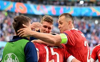 يورو 2020.. منتخب روسيا يحسم الشوط الأول أمام فنلندا