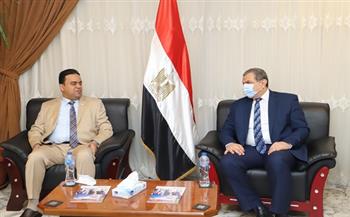وزير القوى العاملة يبحث مع نظيره الليبي تنظيم وتسهيل إجراءات جذب العمالة المصرية 