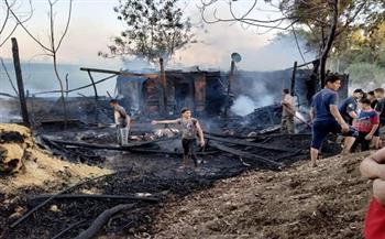 محافظ المنوفية يسلم مساعدات مالية عاجلة للمتضررين من حريق «هورين»