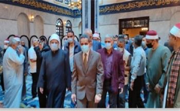 وزير الأوقاف يلقي خطبة الجمعة بمسجد الشامي في المحلة الكبرى