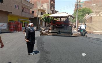 محافظ أسيوط: بدء رصف شوارع مدينة القوصية