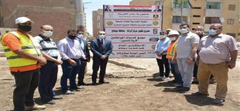 نائب محافظ سوهاج يتفقد مشروعات تطوير الريف المصرى «حياة كريمة»