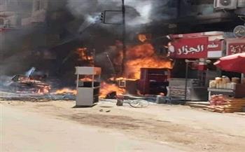 تفاصيل إصابة 17 شخصا في انفجار أسطوانة غاز بمطعم بالمنيا (صور) 
