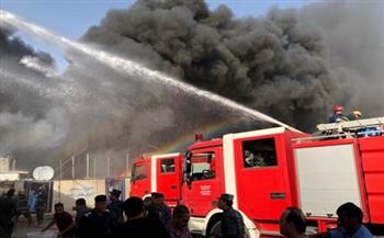 حريق كبير في منطقة الروشة بالعاصمة اللبنانية