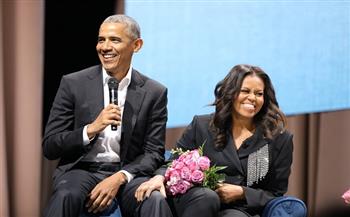 برسالة رومانسية.. ميشيل أوباما تهنئ الرئيس الأميركي الأسبق بعيد الأب