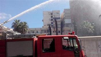  إخماد حريق نشب داخل عقار بمدينة نصر