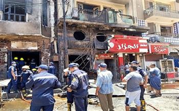 وفاة أحد مصابي حريق مدينة أبوقرقاص