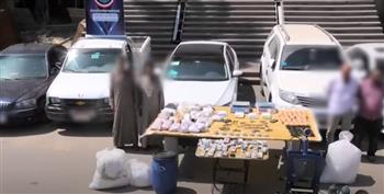 وزارة الداخلية تضبط مخدرات بقيمة  ٨٧ مليون جنيه (فيديو)