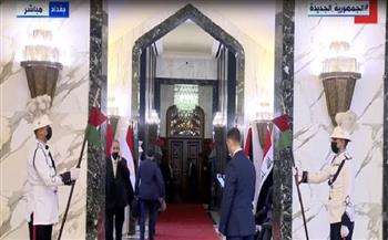 شاهد.. الاستعدادات للقمة الثلاثية بين مصر والأردن والعراق