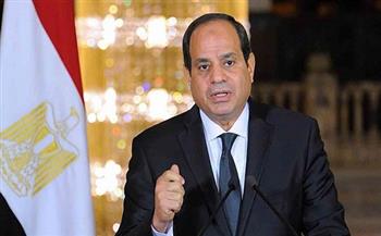الرئيس السيسي يؤكد حرص مصر على صيانة الأمن المائي العربي