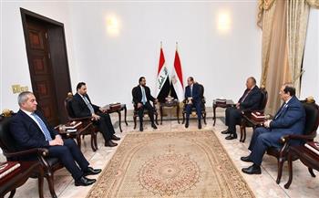الرئيس يؤكد موقف مصر الداعم لوحدة العراق ومساندته لاستعادة الأمن والاستقرار