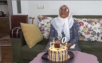 أكبر معمرة فى العالم تحتفل بعيد ميلادها بكعكة الـ120
