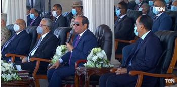 الرئيس السيسي: «أخدنا الطريق الصعب واتصدينا لمشاكلنا»