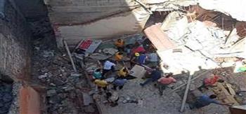 مصرع وإصابة 5 أشخاص في انهيار عقار بغرب الإسكندرية 